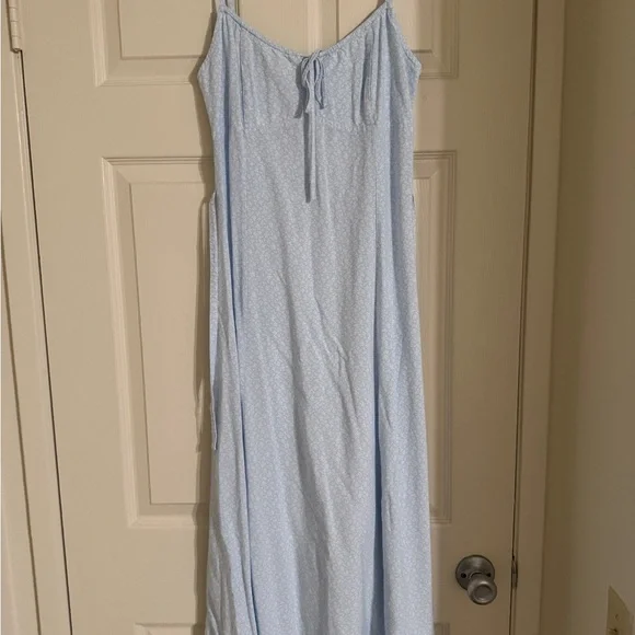 brandy melville light blue dress Pavlos Mini Dress Light Blue